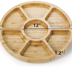 Natural Bamboo Serving Platter